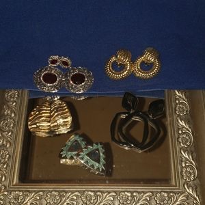 2/$20 Clip Earring Lot of 5 pairs